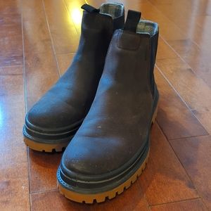 KAMIK Grip slip on winter boots. Dark brown/grey size 9US. 42EUR